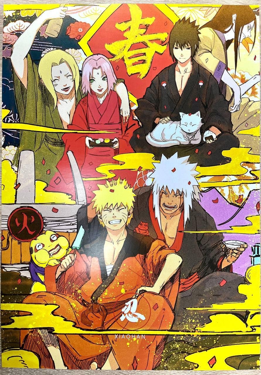 Постер А3 “Наруто / Naruto”
