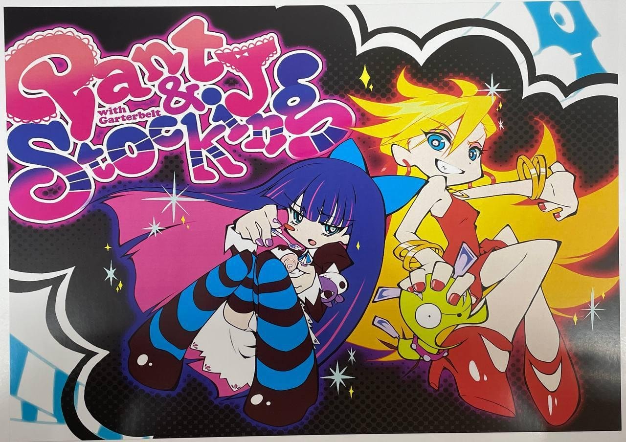 Постер А3 "Panty & Stocking with Garterbelt"