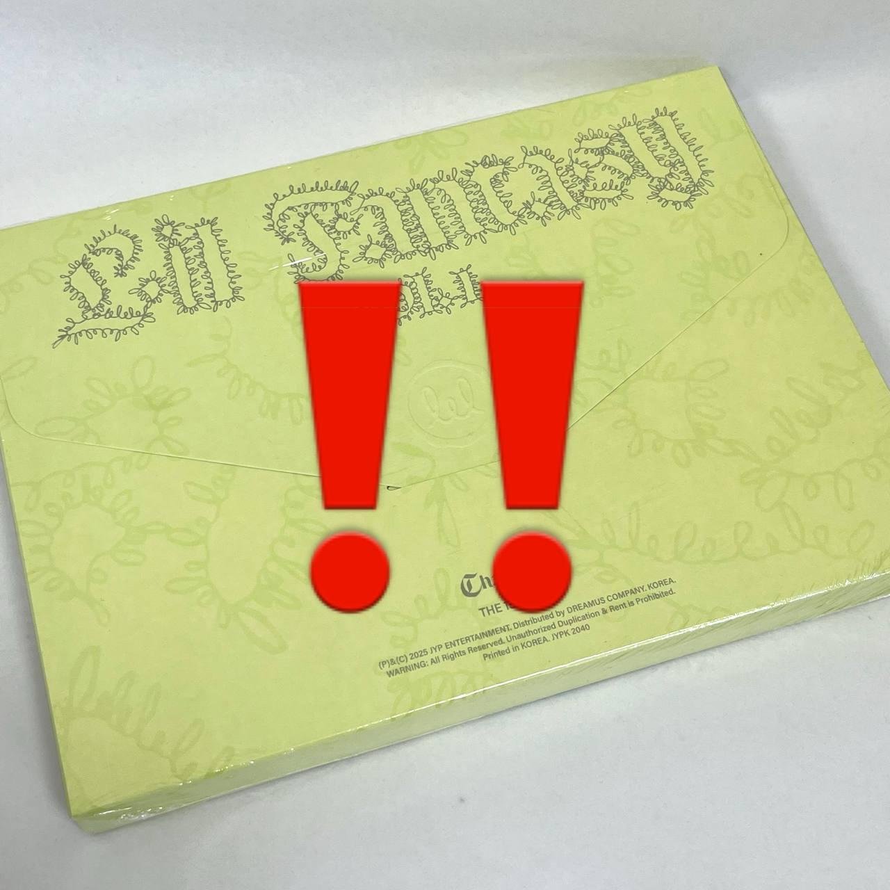 CHAEYOUNG (TWICE) - LIL FANTASY vol.1 (Random Ver.) !ПОШКОДЖЕННЯ НА ФОТО!