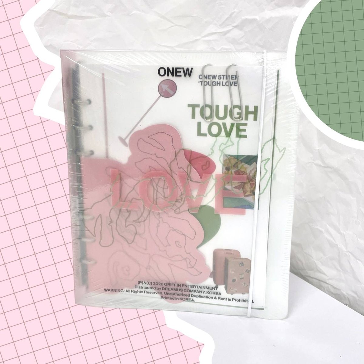 ONEW (SHINee) - TOUGH LOVE (BOOK ver.)