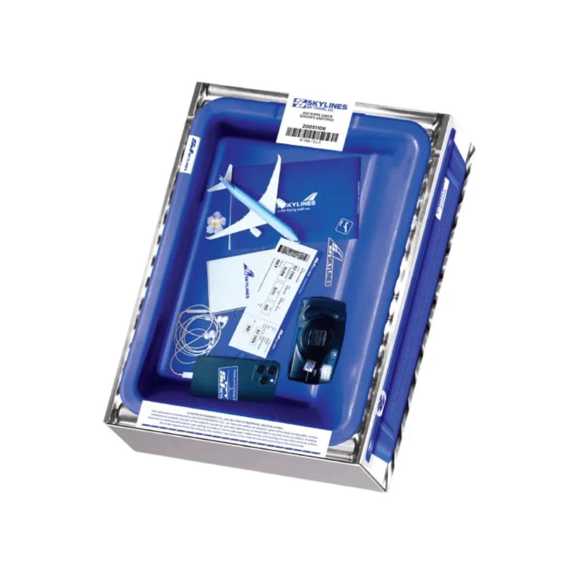 (Ktown4u pob) SUPER JUNIOR - 2027 SEASONS GREETINGS SKYLINES AIR TRAVEL CO.