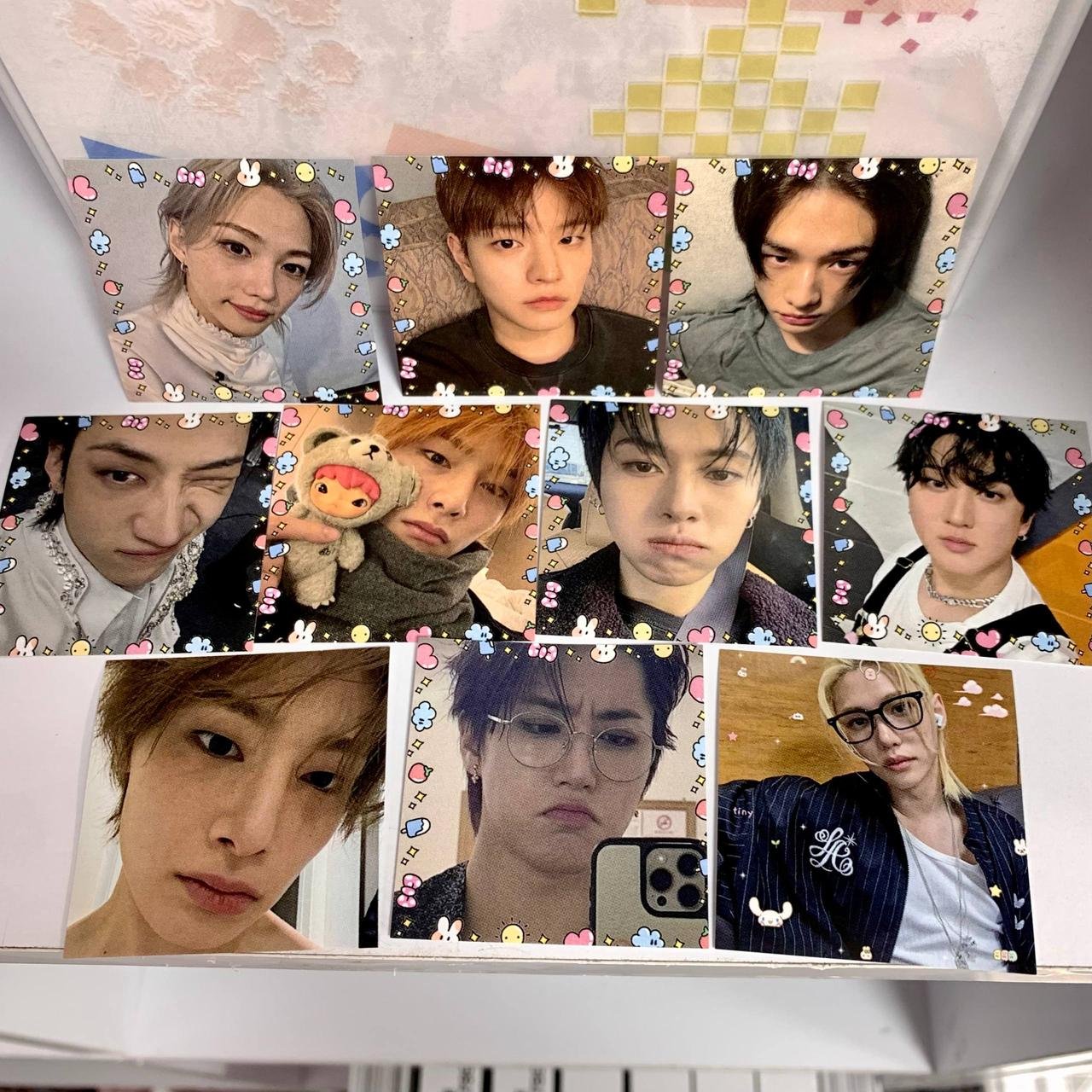 Набір з 10 наліпок Stray Kids