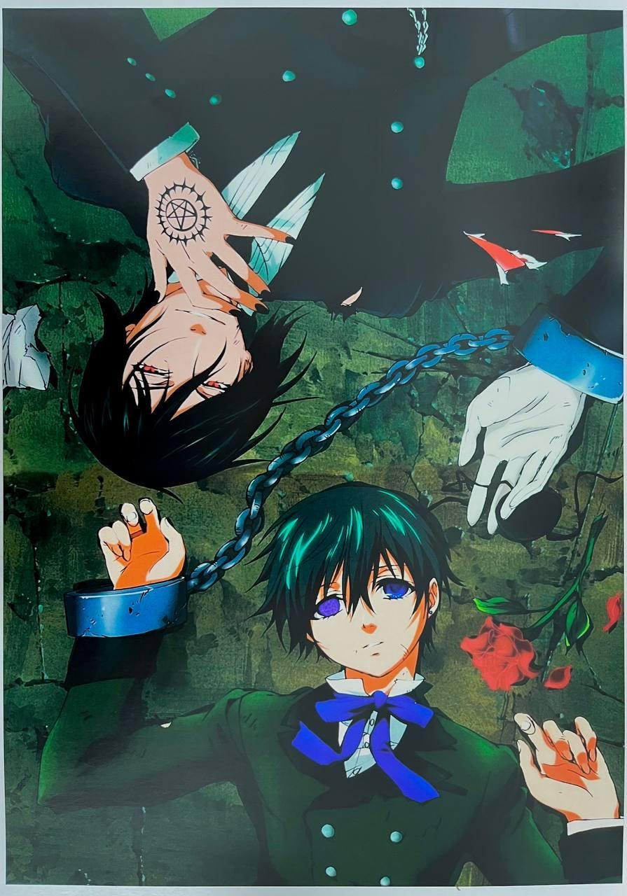 Постер "Темний Дворецький / Black Butler" А3