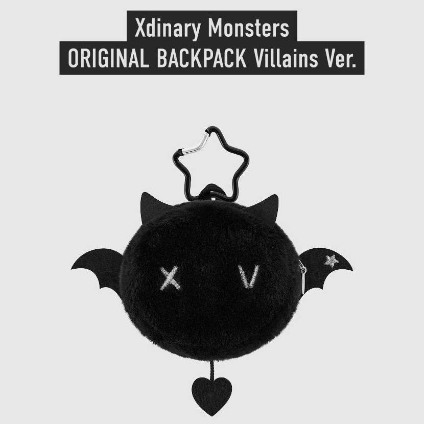 Xdinary Monsters ( Xdinary Heroes ) ORIGINAL BACKPACK Villains Ver.- Beautiful Mind