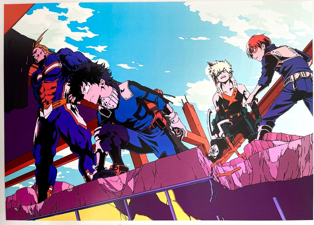 Постер "Моя геройська академія / My Hero Academia" А3