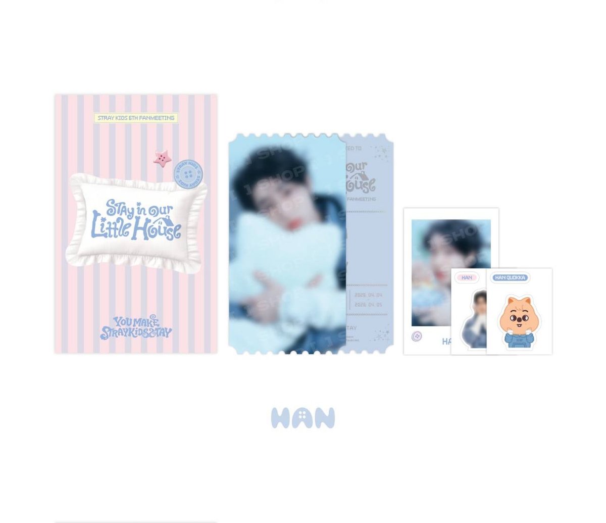 SPECIAL TICKET SET Han - Stray kids STAY in Our Little House