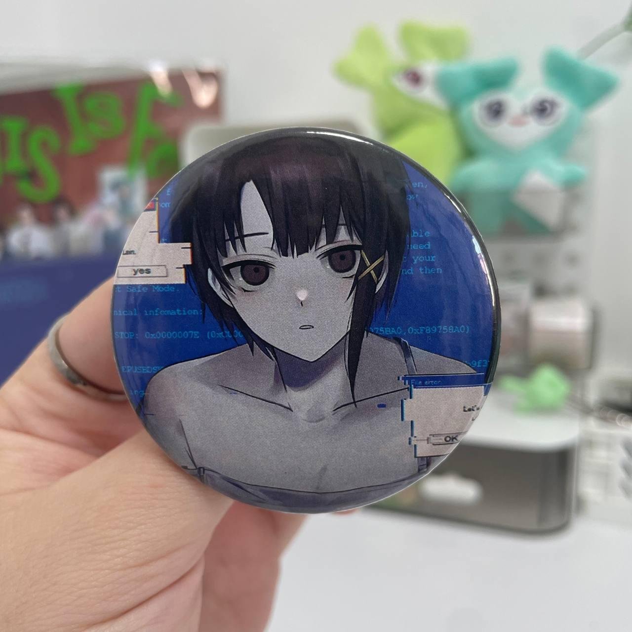 Значок “Експерименти Лейн / Serial Experiments Lain”
