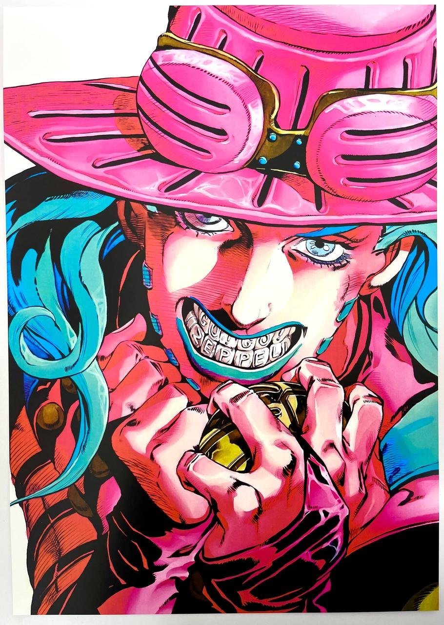 Постер А3 “Неймовірні пригоди ДжоДжо / JoJo’s Bizarre Adventure”