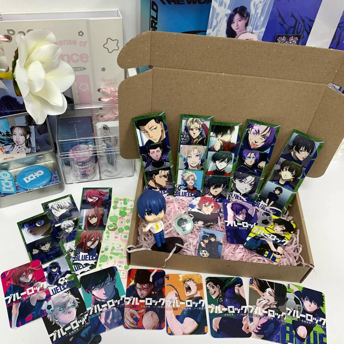 Аніме бокс "Синя в'язниця / Blue Lock" на 350