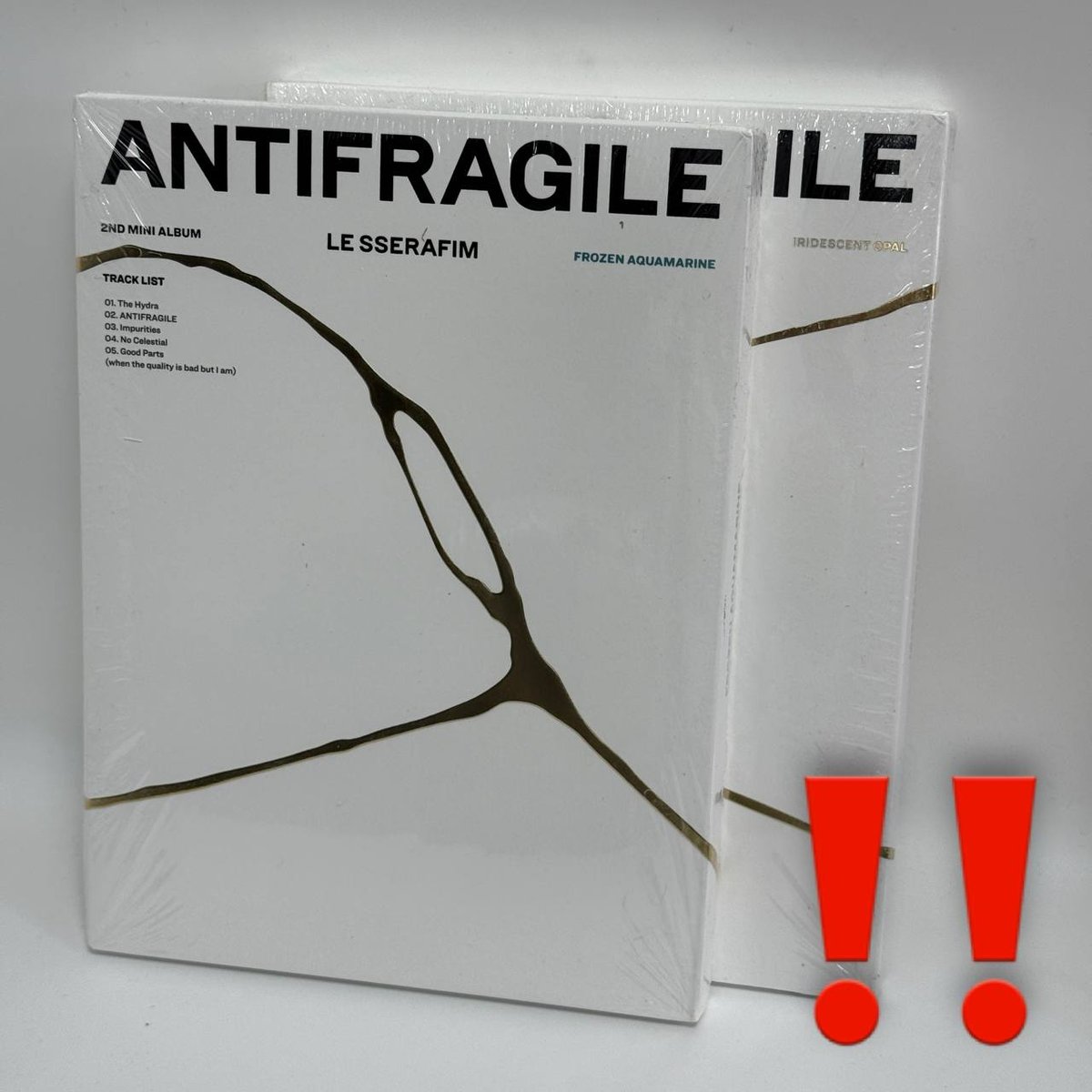 LE SSERAFIM – ANTIFRAGILE  random ПОШКОДЖЕННЯ НА ФОТО