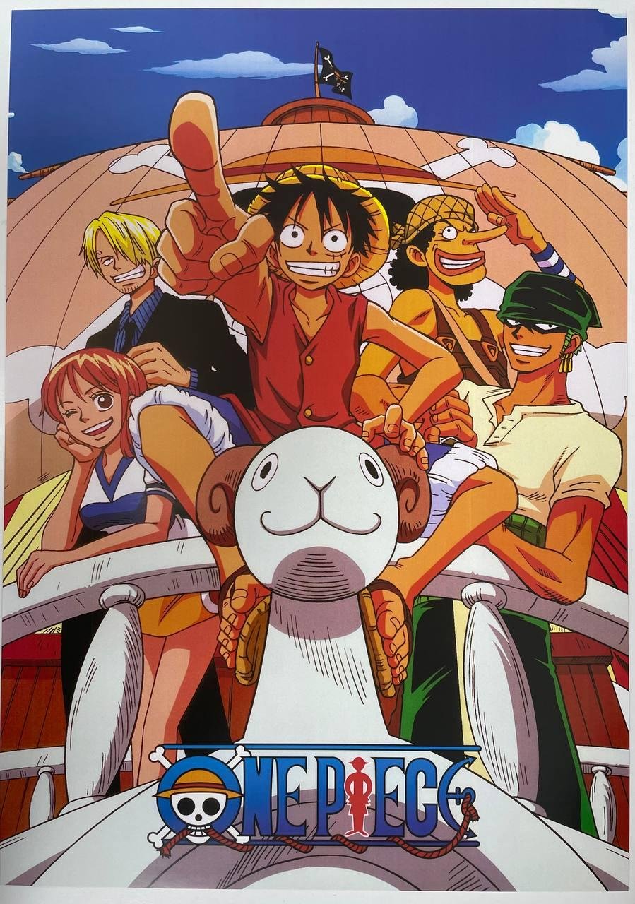 Постер А3 "Ван Піс / One Piece"