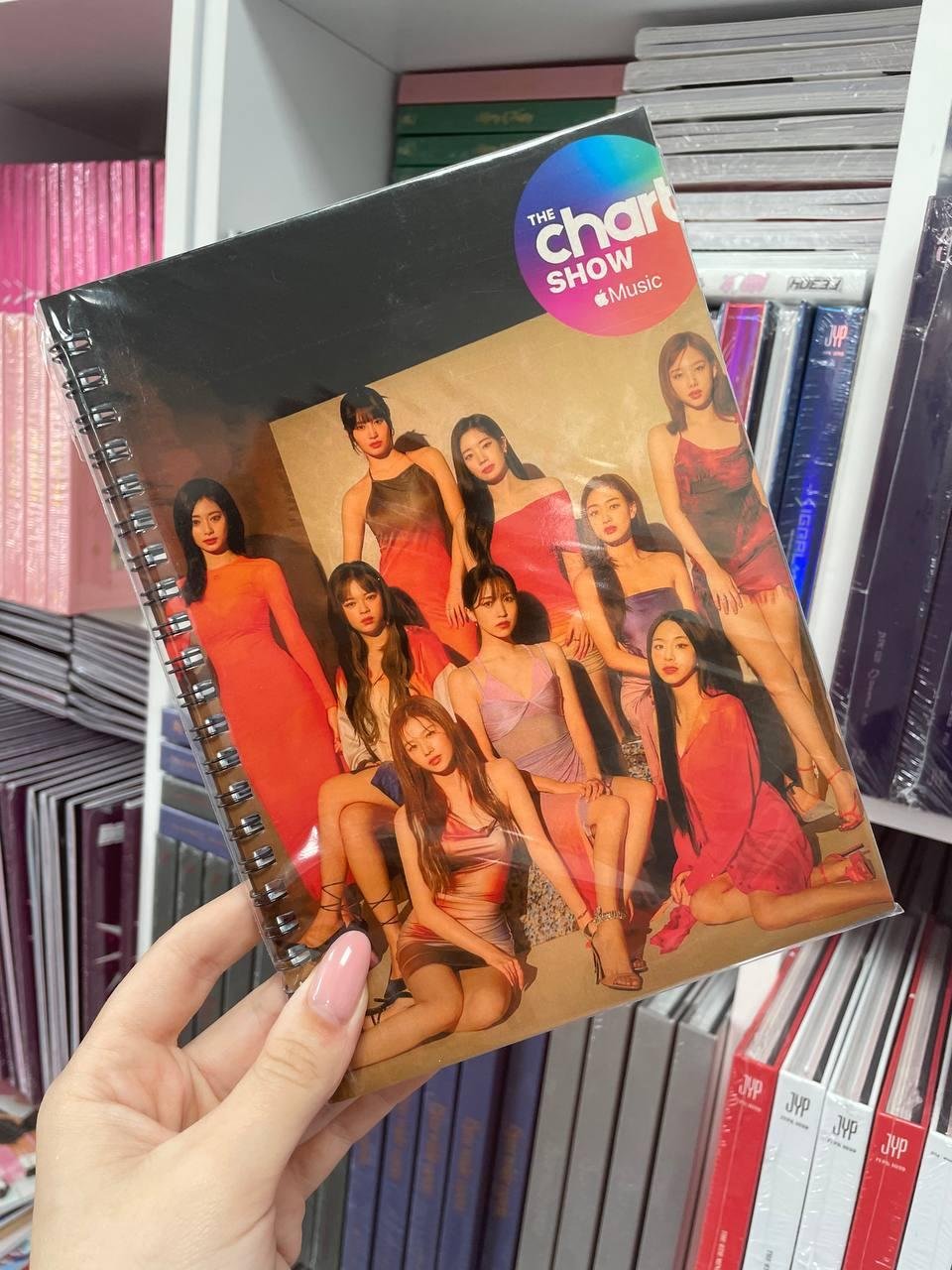 Зошит на пружинці TWICE  A5