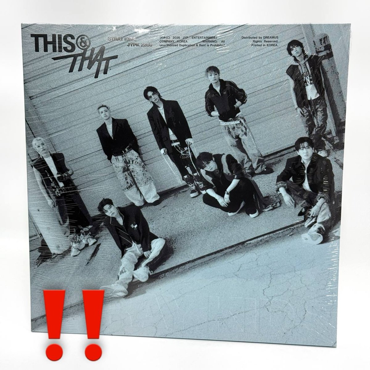 Stray Kids - THIS & THAT (Viny / LP ver.) ПОШКОДЖЕННЯ НА ФОТО