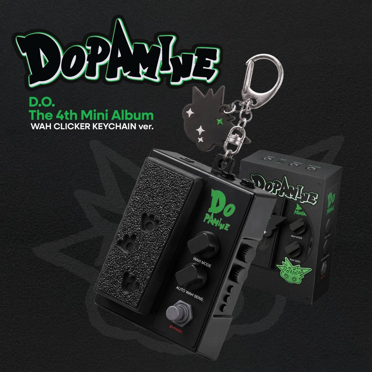 WAH Clicker Keychain ver. (LIMITED EDITION) D.O. (EXO) - DOPAMINE