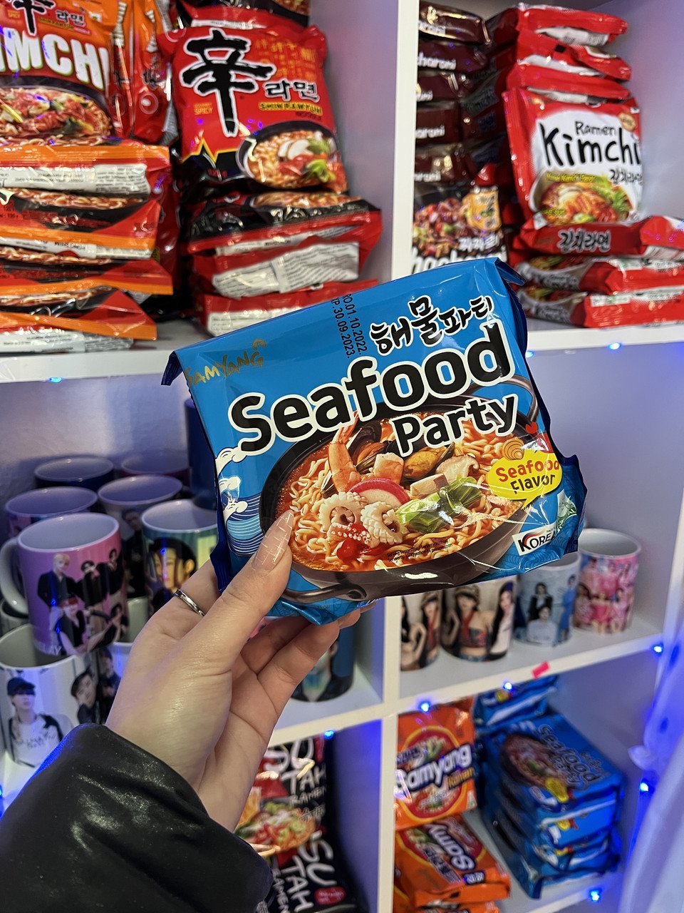 Рамьон  TM Samyang SeaFood -  З морепродуктами