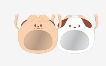 PLUSH PVC CROSS BAG - SKZOO X SANRIO CHARACTERS