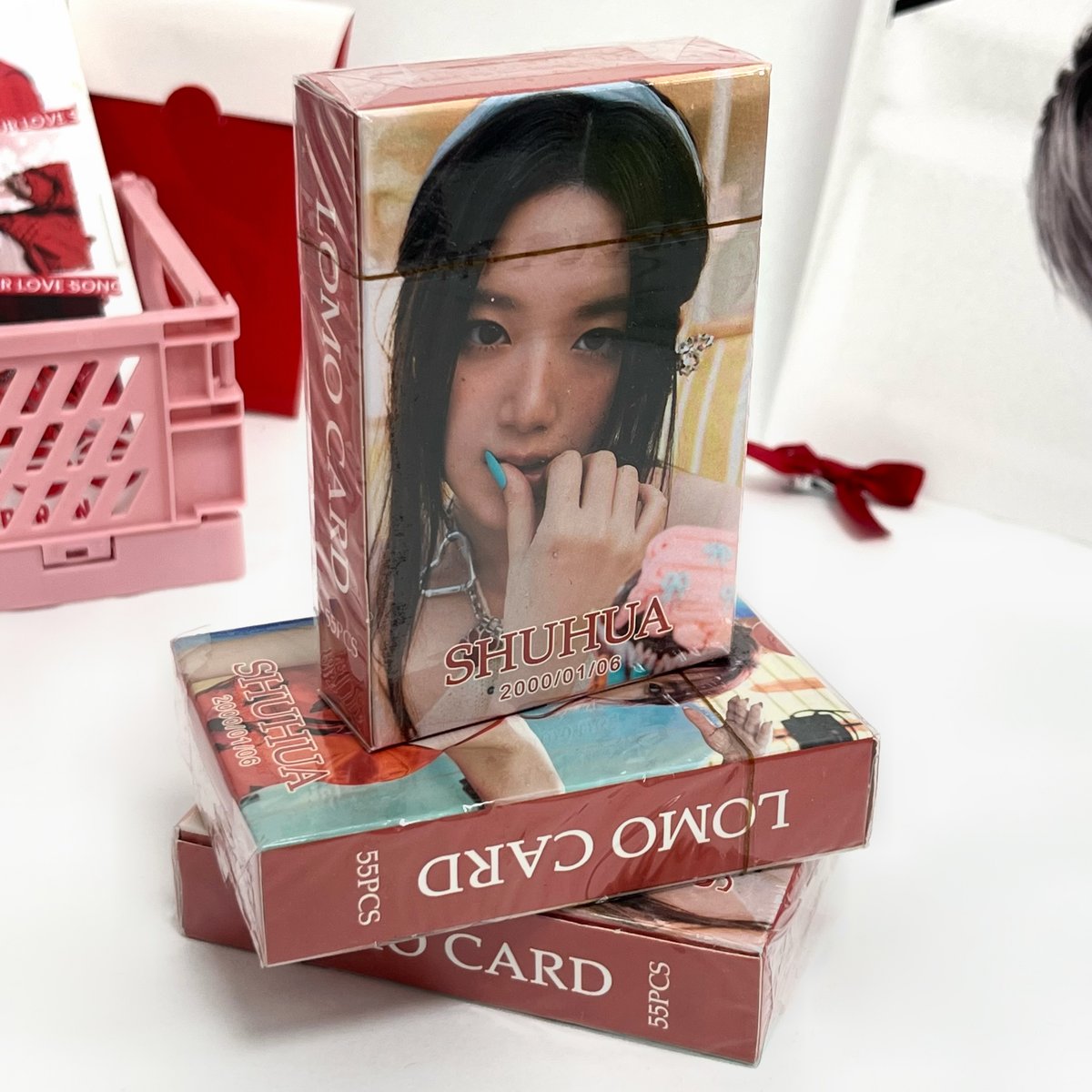 Набір ломо карток (G)I-dle SHUHUA 50-55шт. в упаковці