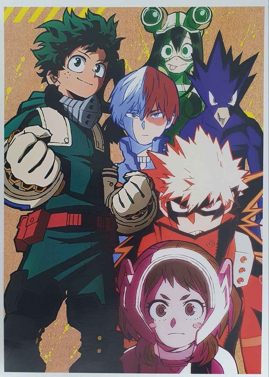 Постер "Моя геройська академія / My Hero Academia" А3