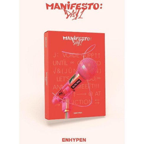 АЛЬБОМ ENHYPEN – MANIFESTO: DAY 1   ver. J !!! трохи помнута коробка!!!