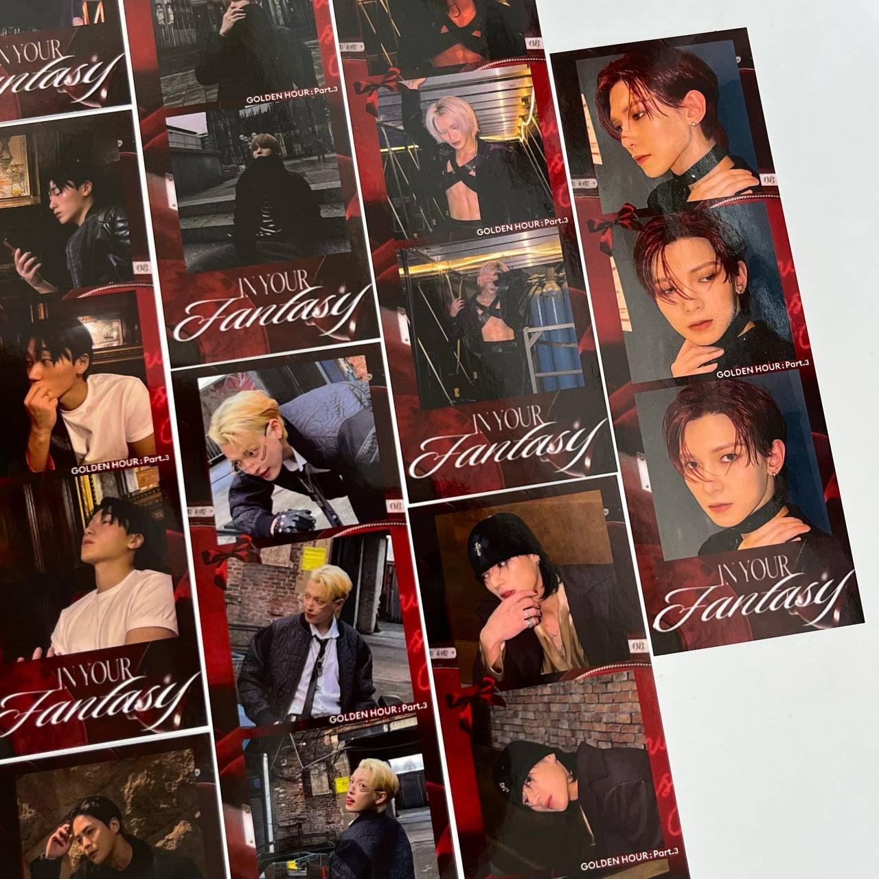 Набір з 8 фотостріпів ATEEZ