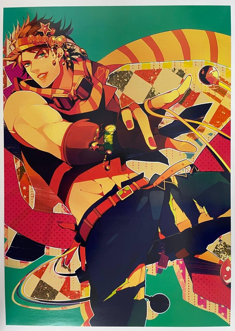 Постер "Химерні пригоди ДжоДжо / JoJo’s Bizarre Adventure" А3