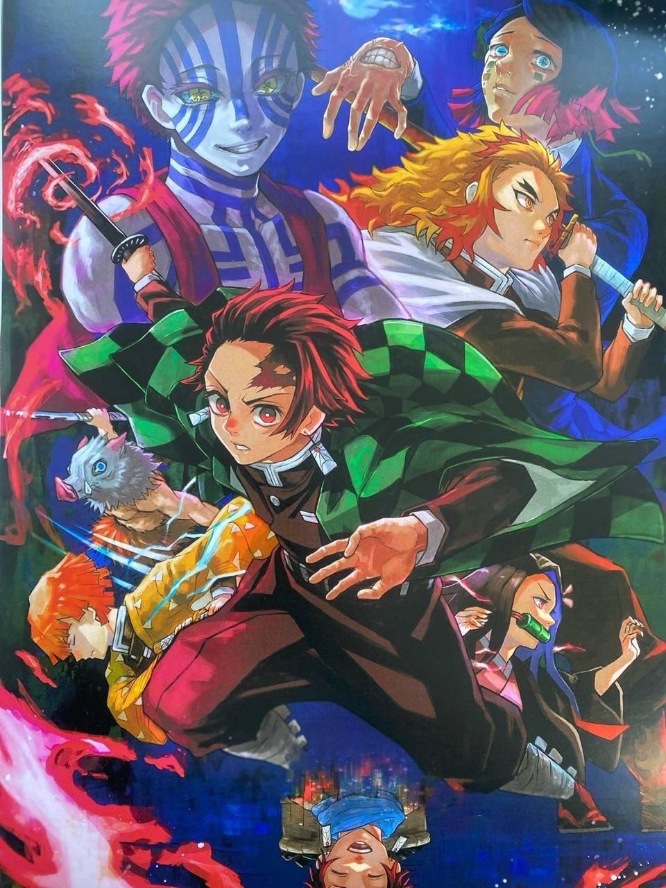 Постер А3 "Клинок, який знищує демонів / Demon Slayer"