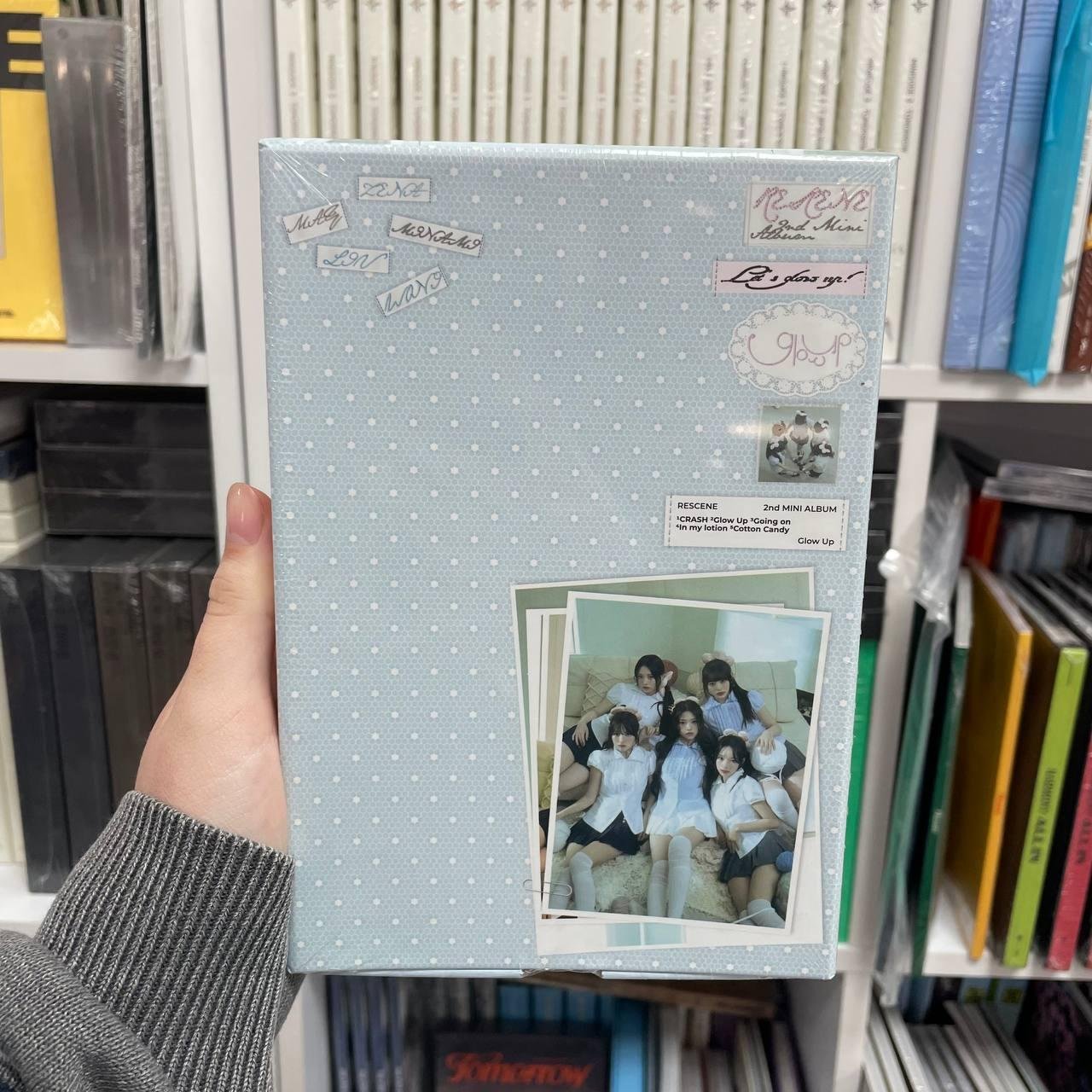 RESCENE - 2nd Mini Album [Glow Up] We Ver.
