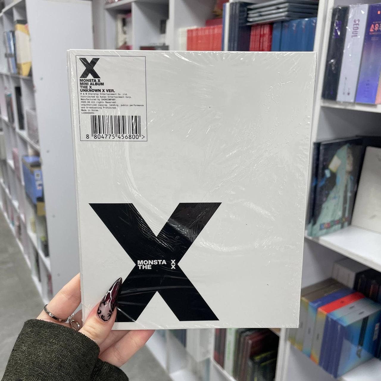 MONSTA X - THE X (Unknown X Ver.)